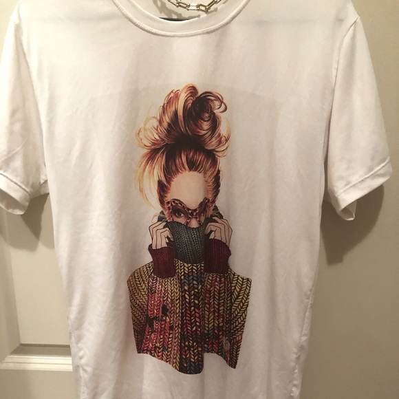 💕SOLD❗️White Tshirt soft - Picture 1 of 3